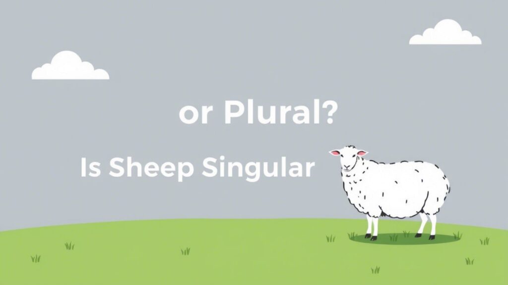 Is Sheep Singular or Plural?