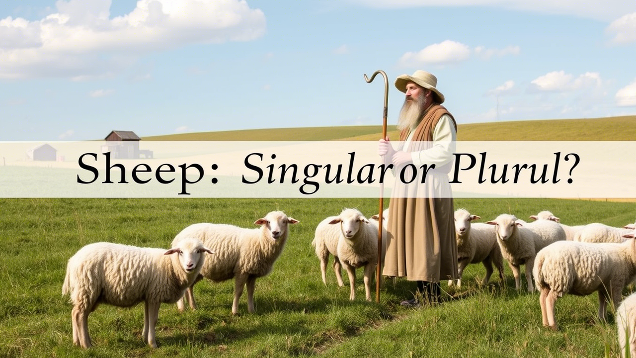 Is Sheep Singular or Plural?