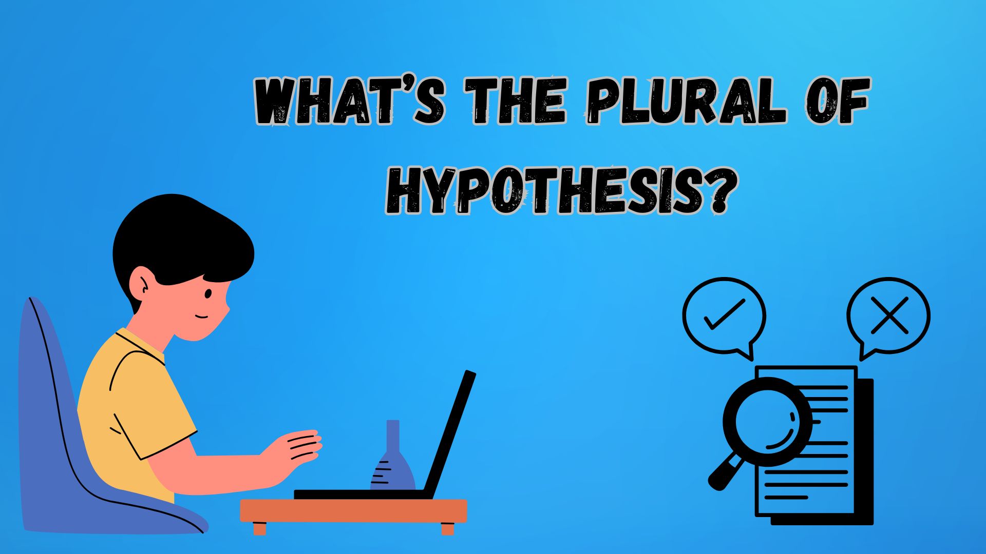 Plural of hypothesis