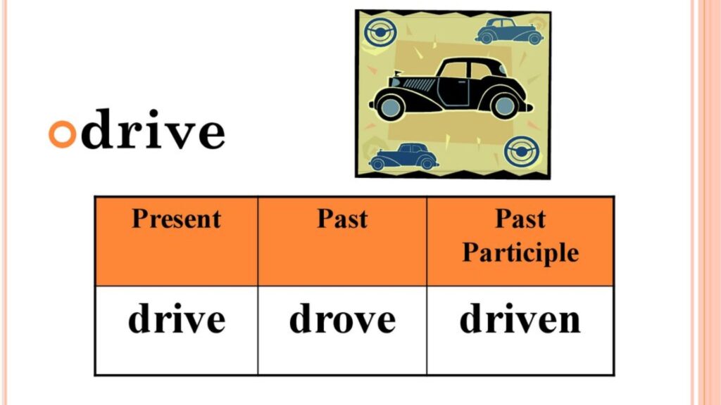 Drove or Driven