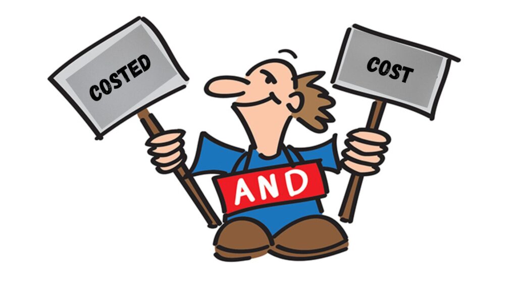 Past Tense of Cost