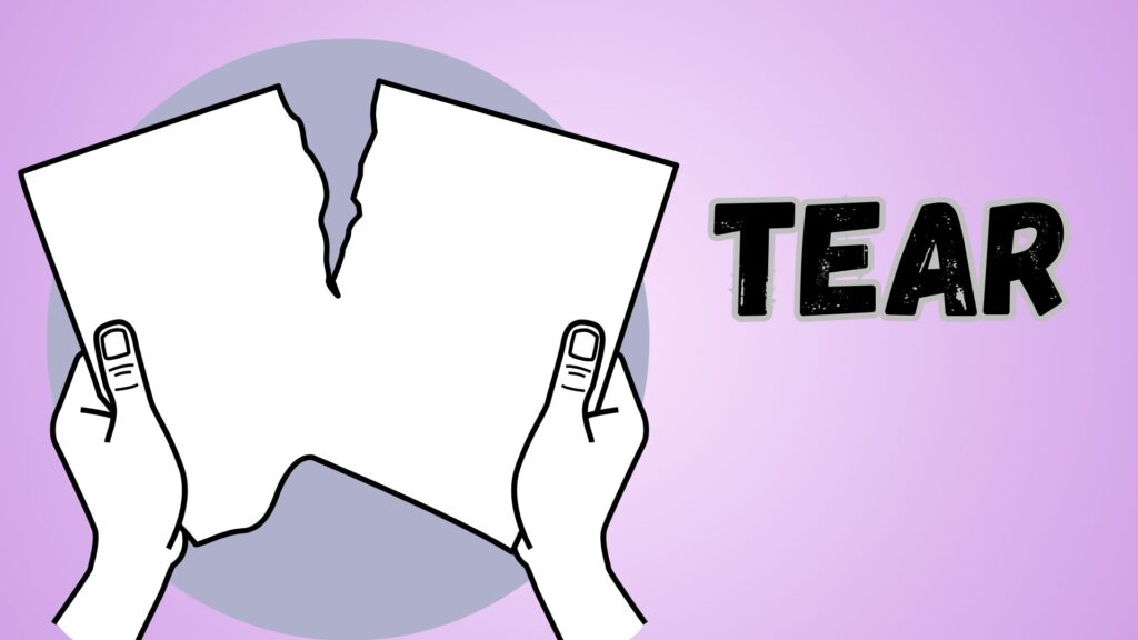 Past Tense of Tear