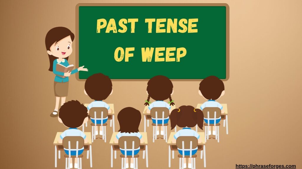Past Tense of Weep