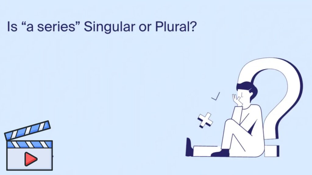 Plural of Series