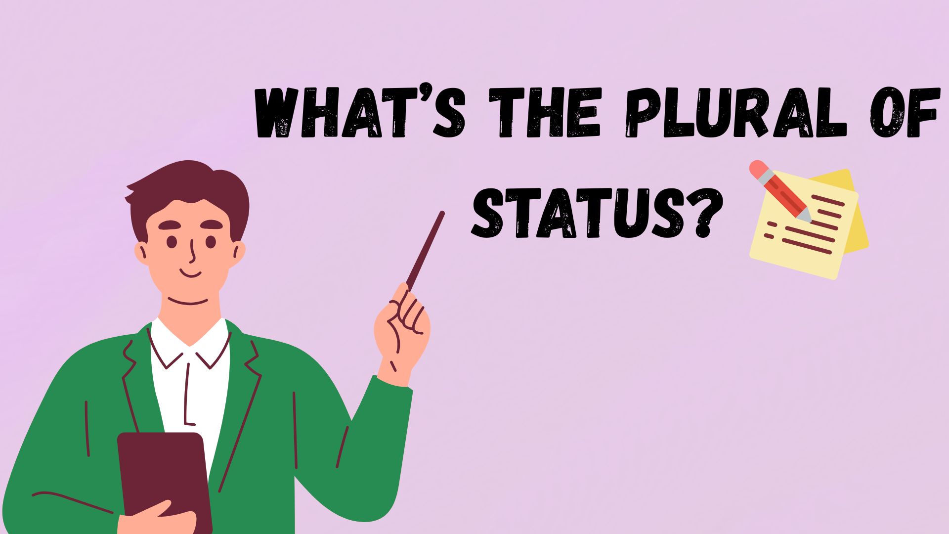 Plural of Status