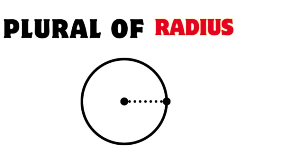 Radius Plural