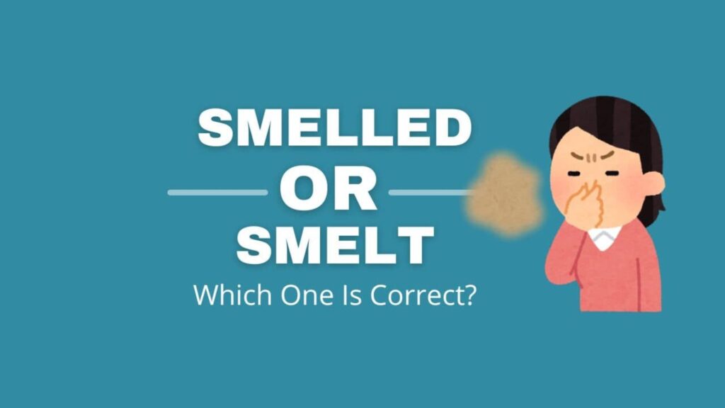 Smelled or Smelt