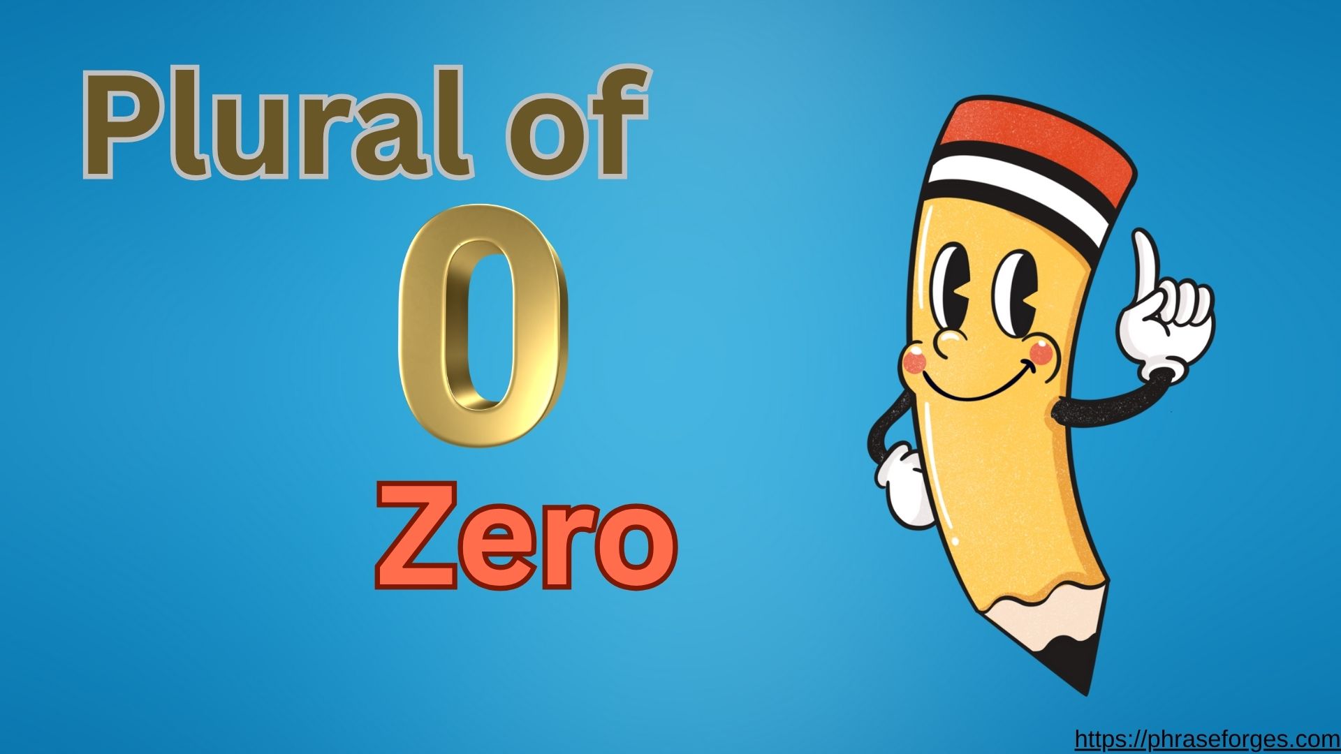 plural of zero