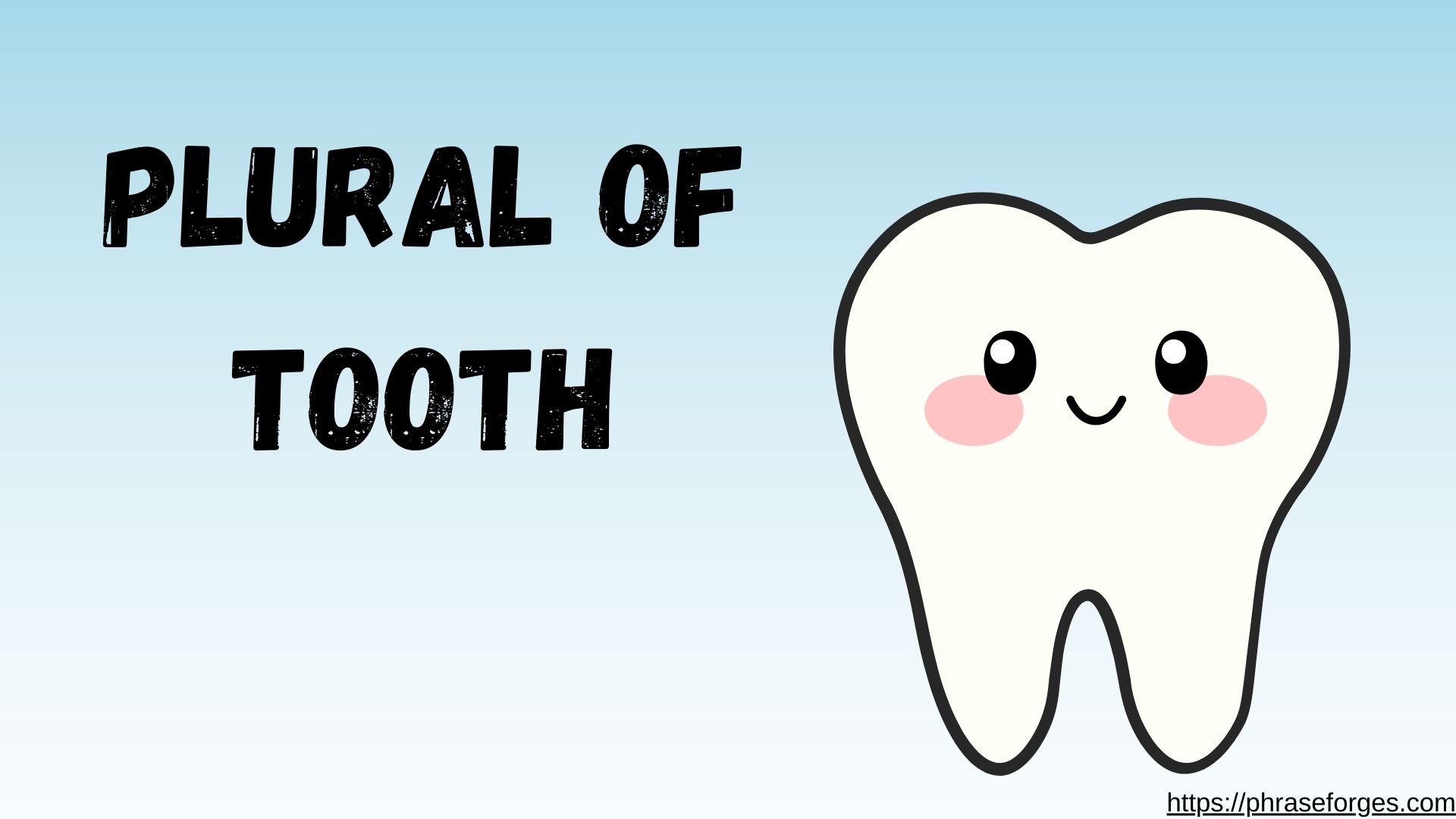 Plural of Tooth
