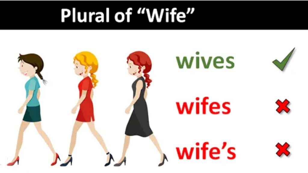 Plural of Wife