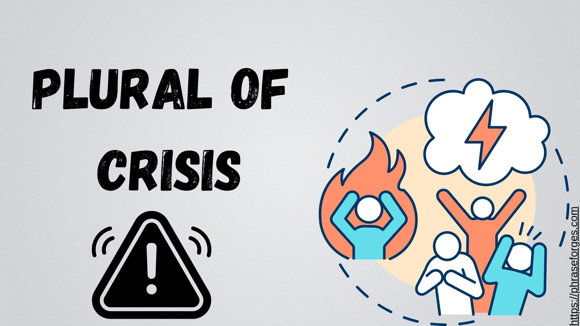 plural of crisis