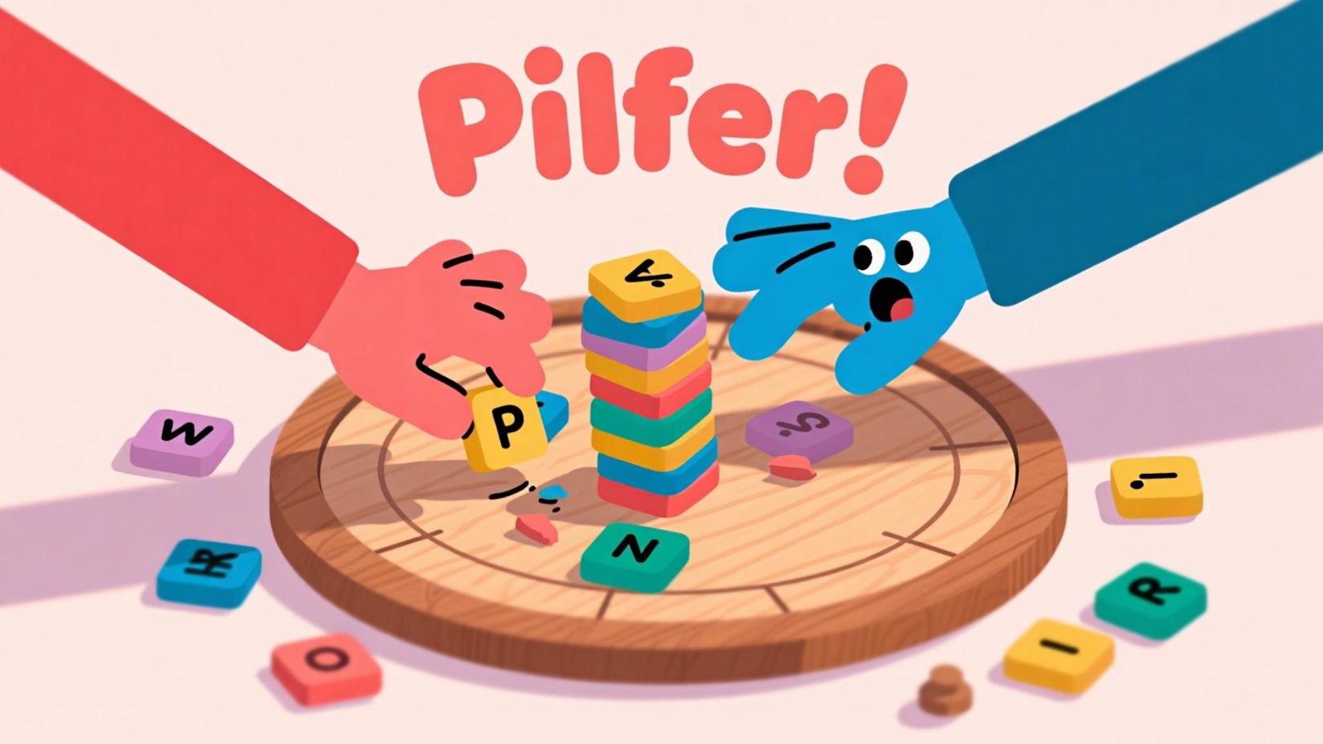 Pilfer Word Game